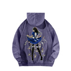 Alice Unisex Washed Hoodie 2601002115