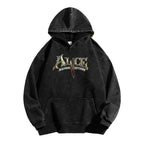 Alice Unisex Washed Hoodie 2601002123
