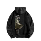 Alice Unisex Washed Hoodie 2601002123