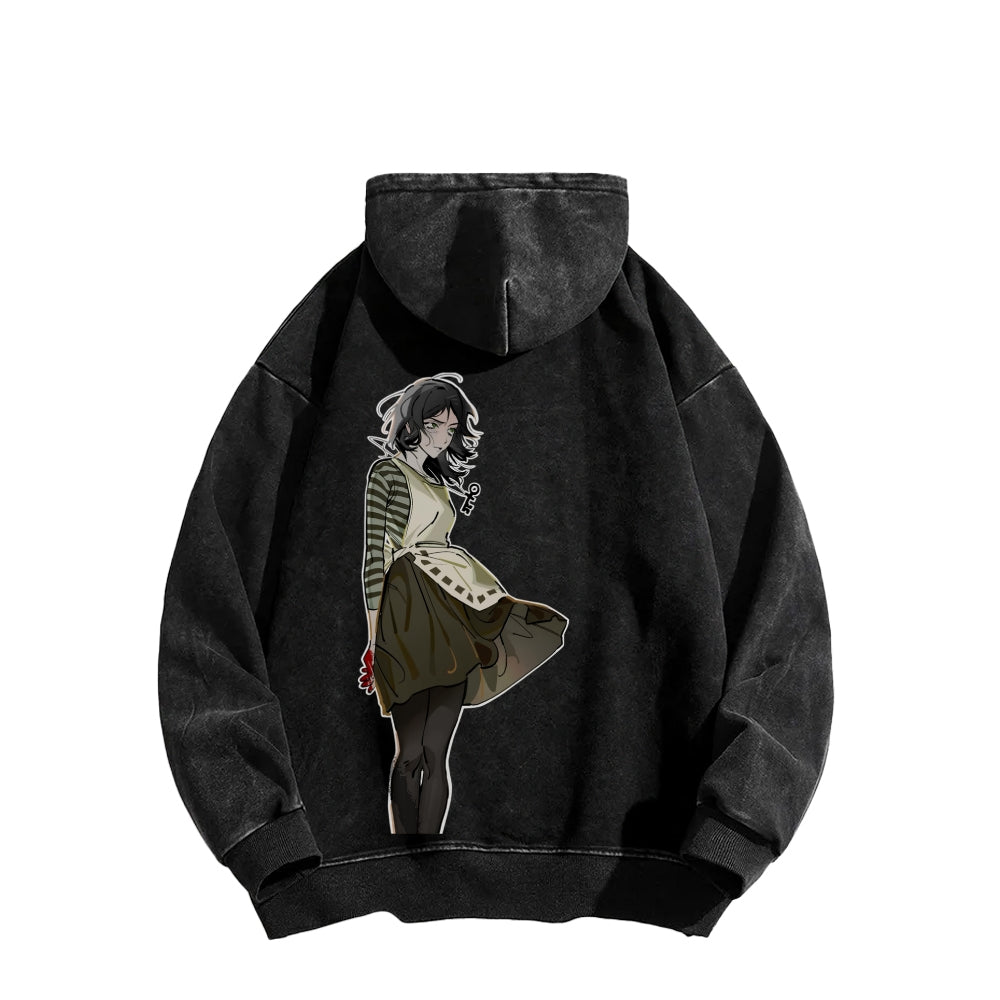 Alice Unisex Washed Hoodie 2601002123