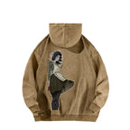 Alice Unisex Washed Hoodie 2601002123