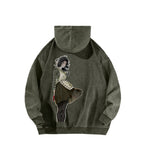 Alice Unisex Washed Hoodie 2601002123