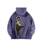 Alice Unisex Washed Hoodie 2601002123