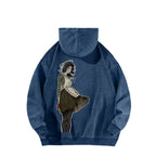 Alice Unisex Washed Hoodie 2601002123