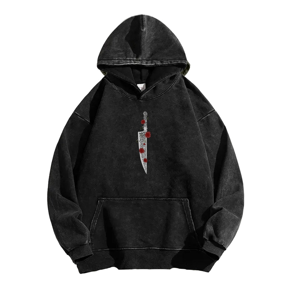 Alice Unisex Washed Hoodie 2601002131