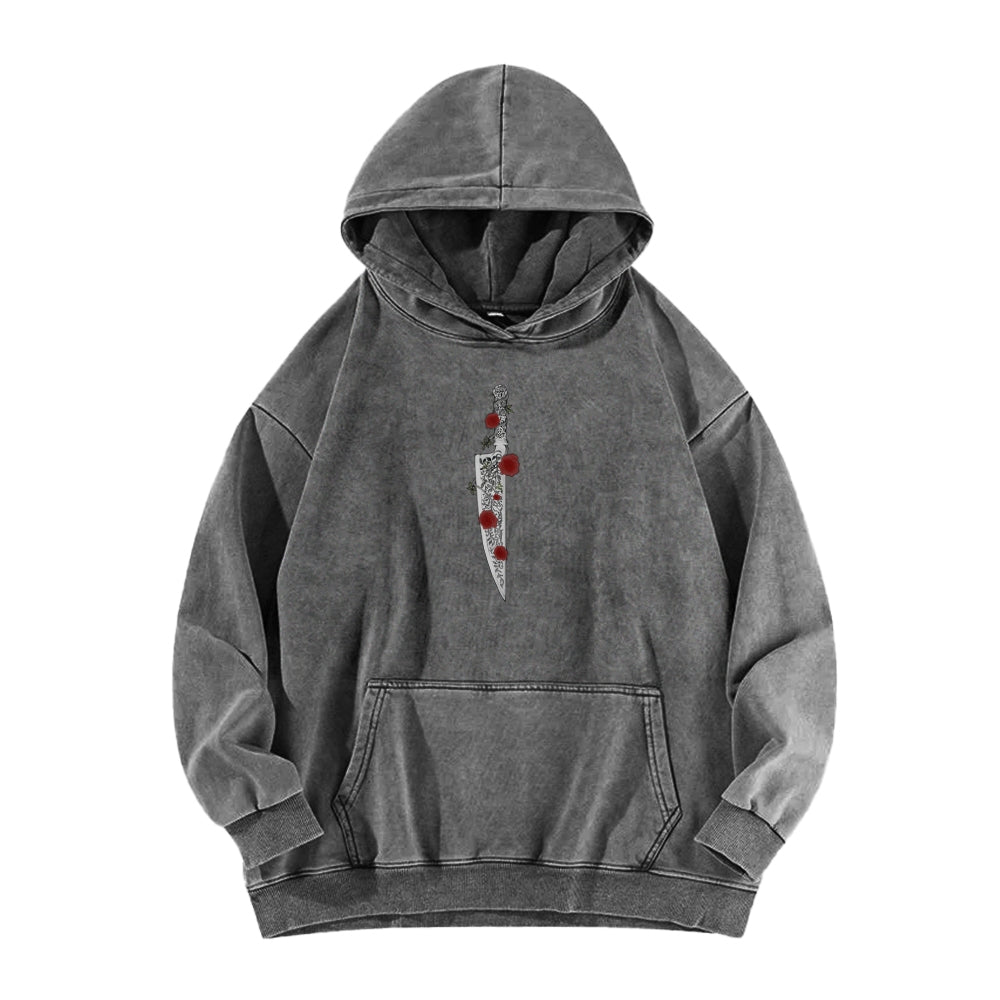 Alice Unisex Washed Hoodie 2601002131