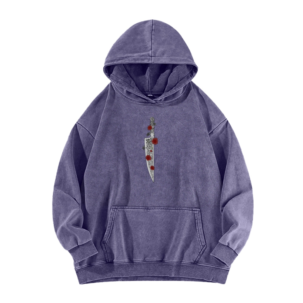 Alice Unisex Washed Hoodie 2601002131
