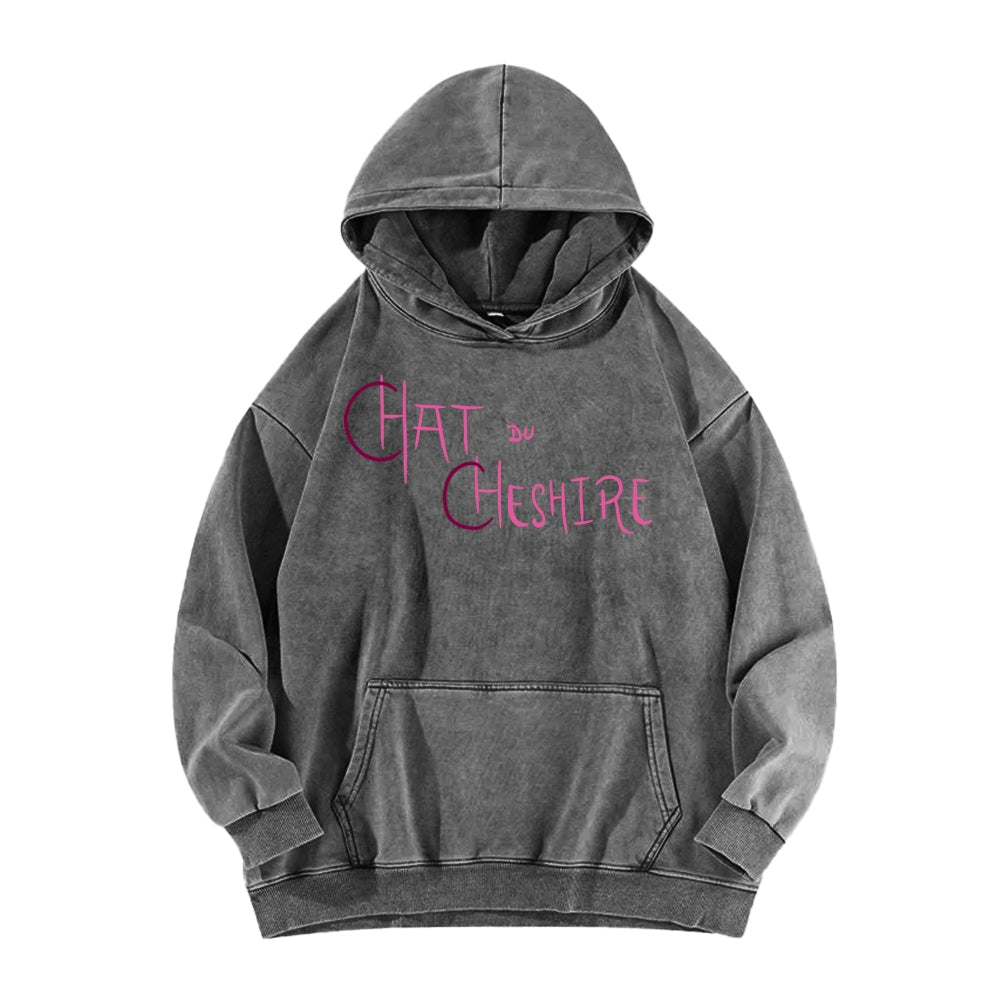 Alice Unisex Washed Hoodie 2601002132