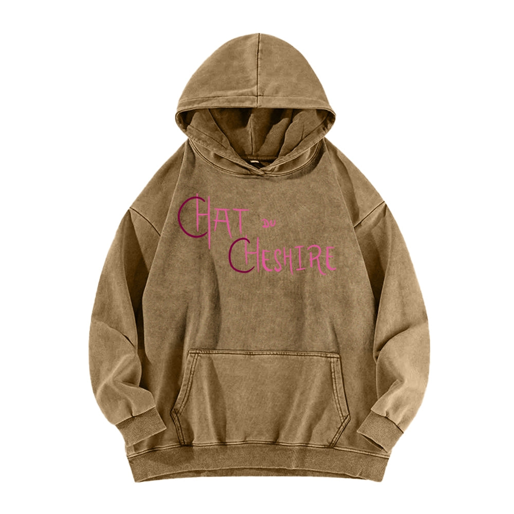 Alice Unisex Washed Hoodie 2601002132