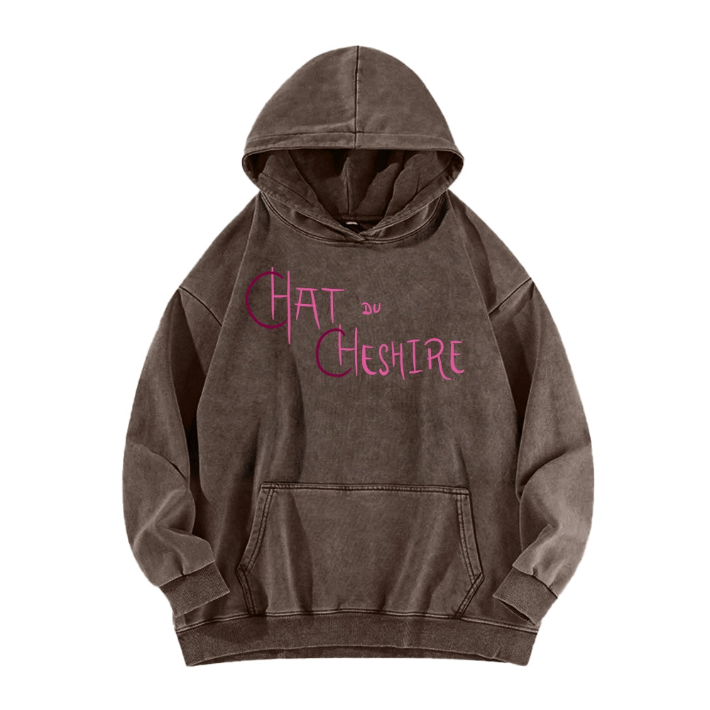 Alice Unisex Washed Hoodie 2601002132
