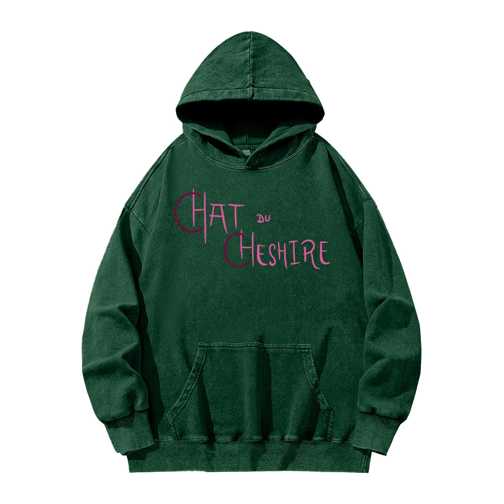 Alice Unisex Washed Hoodie 2601002132