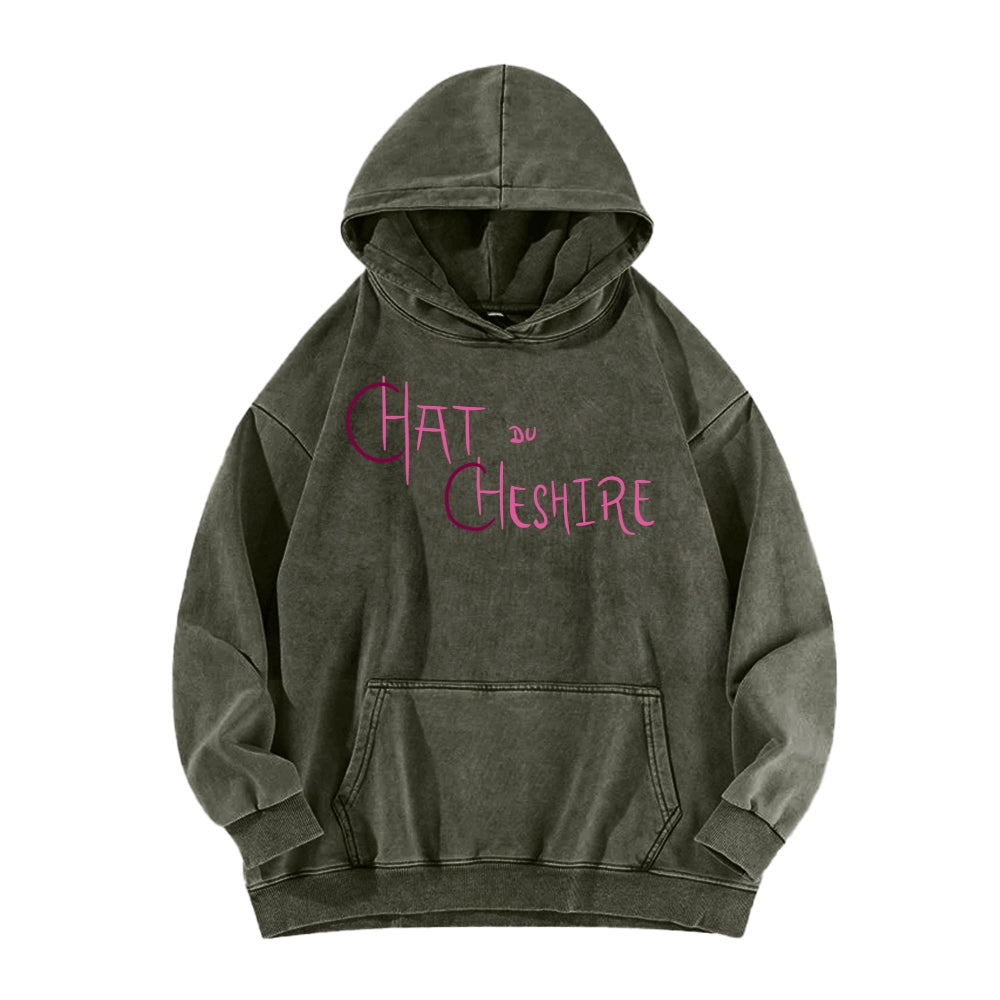 Alice Unisex Washed Hoodie 2601002132