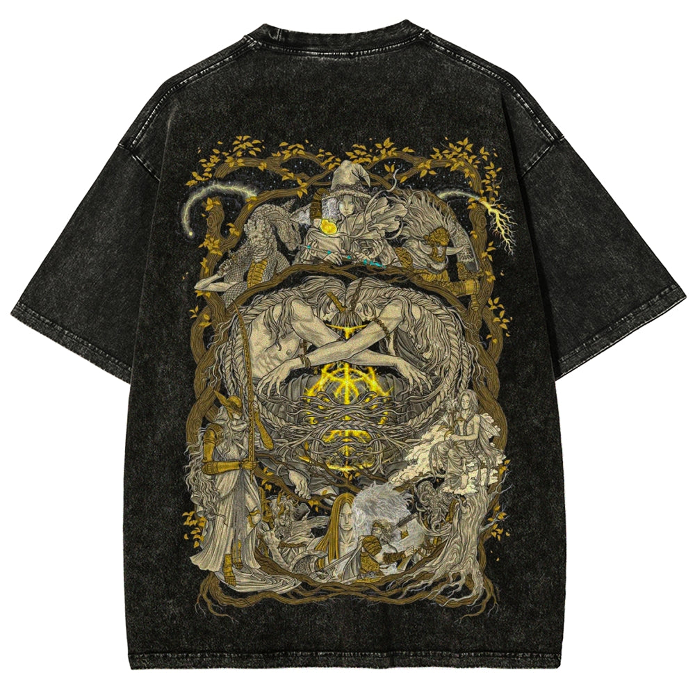 Elden Ring Unisex Fit Washed T-Shirt 2601003177
