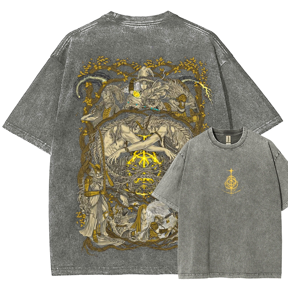 Elden Ring Unisex Fit Washed T-Shirt 2601003177