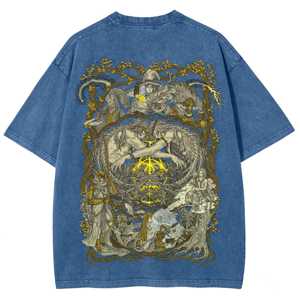 Elden Ring Unisex Fit Washed T-Shirt 2601003177