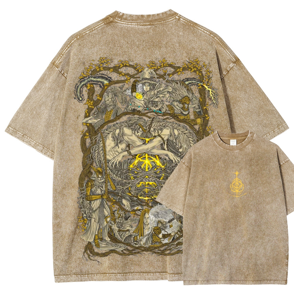 Elden Ring Unisex Fit Washed T-Shirt 2601003177