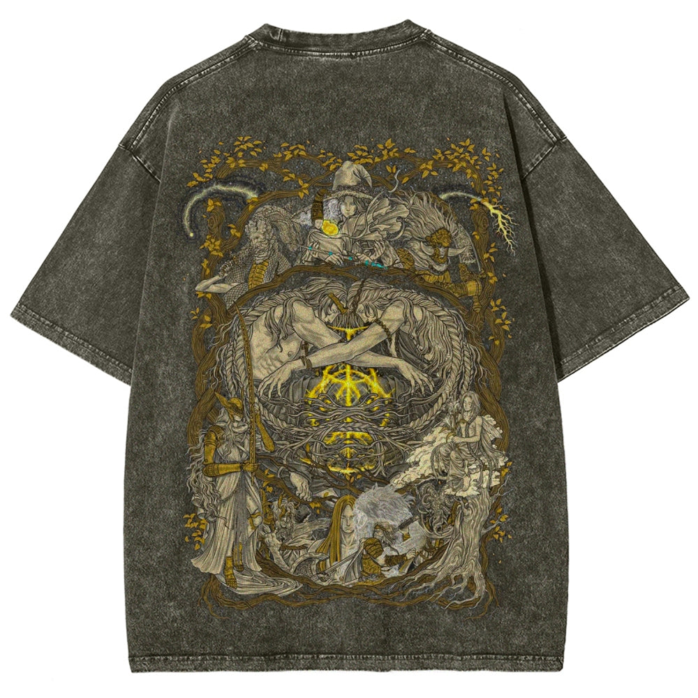 Elden Ring Unisex Fit Washed T-Shirt 2601003177