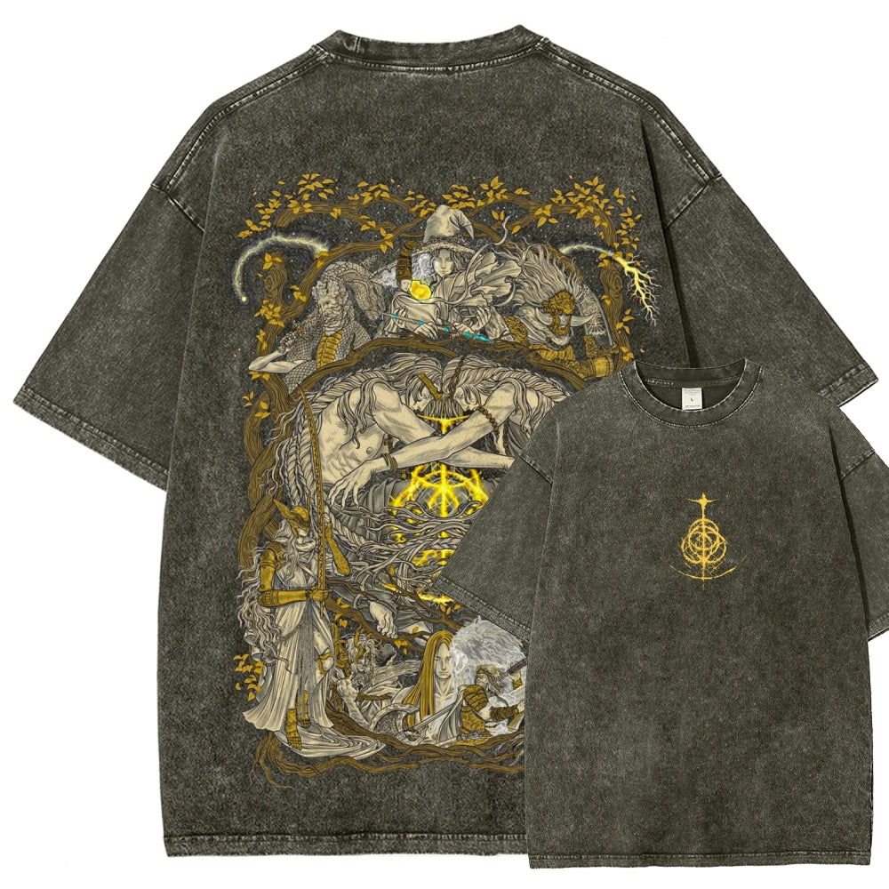 Elden Ring Unisex Fit Washed T-Shirt 2601003177