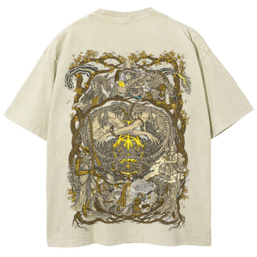 Elden Ring Unisex Fit Washed T-Shirt 2601003177