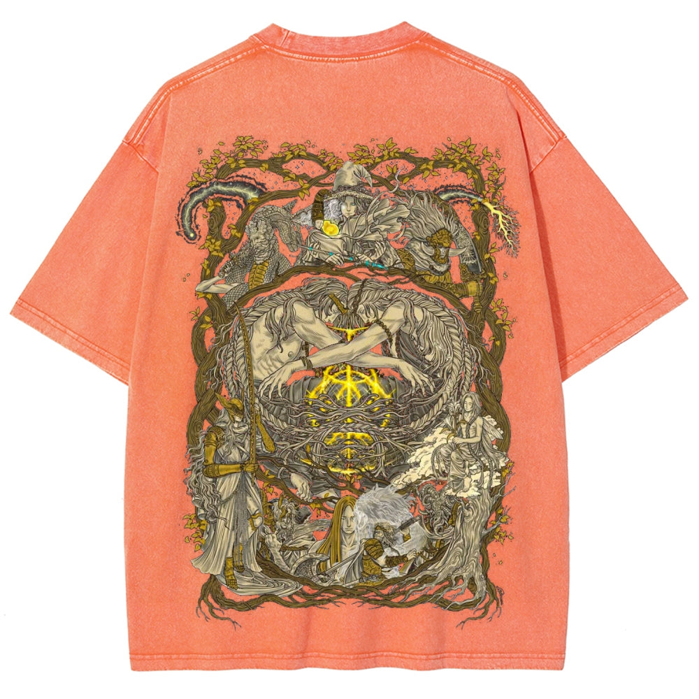 Elden Ring Unisex Fit Washed T-Shirt 2601003177