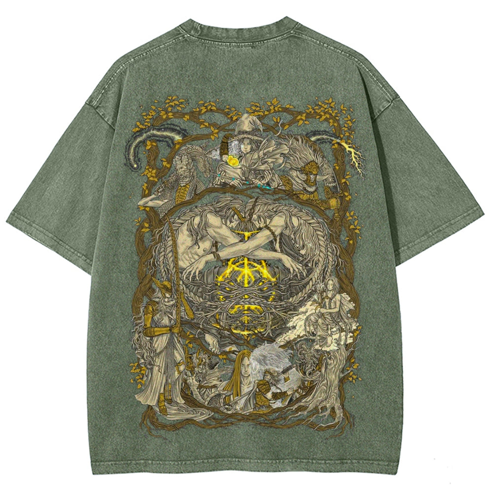 Elden Ring Unisex Fit Washed T-Shirt 2601003177