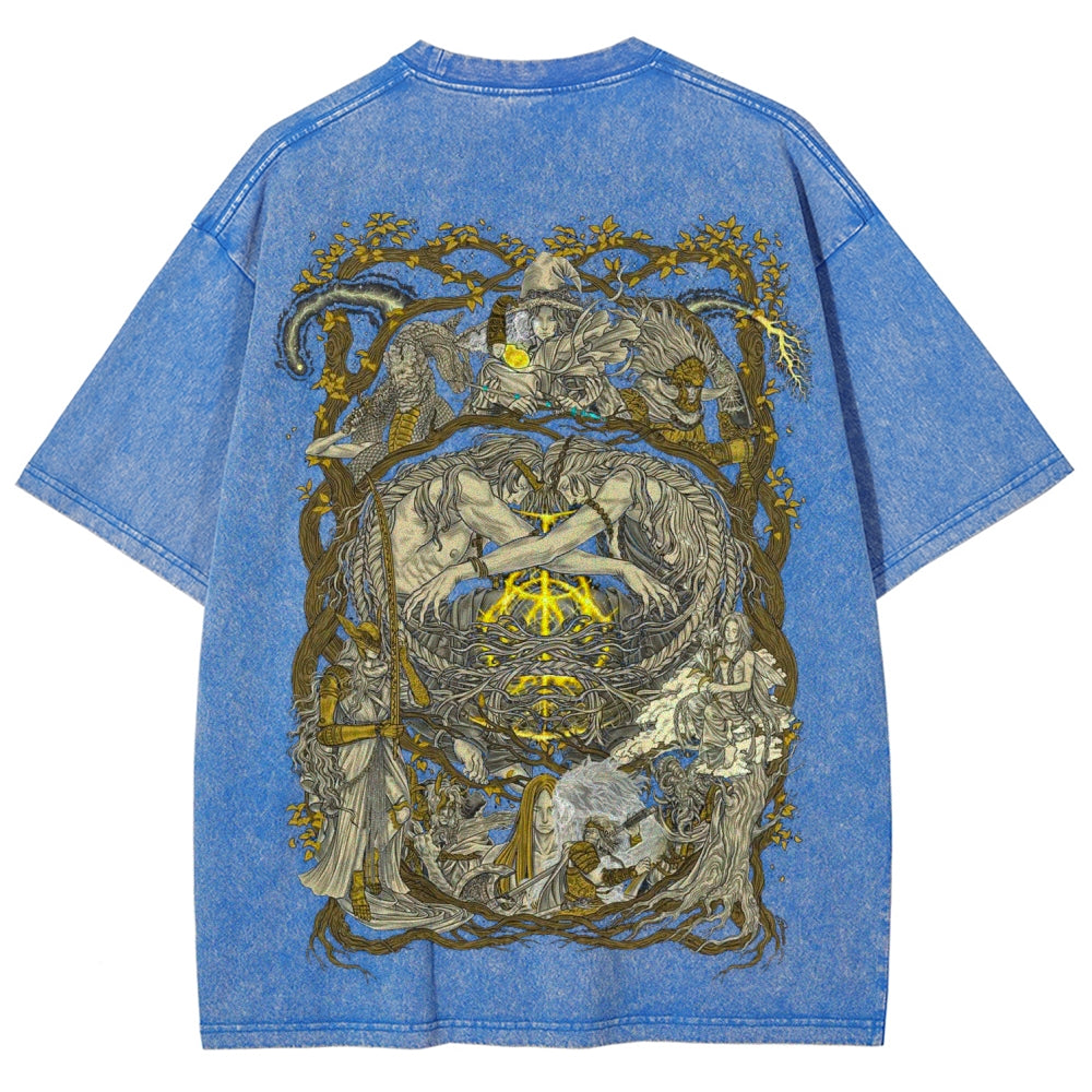 Elden Ring Unisex Fit Washed T-Shirt 2601003177