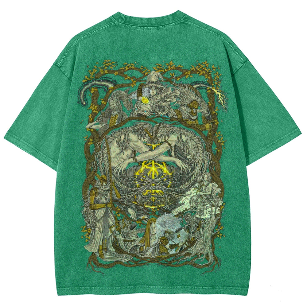 Elden Ring Unisex Fit Washed T-Shirt 2601003177