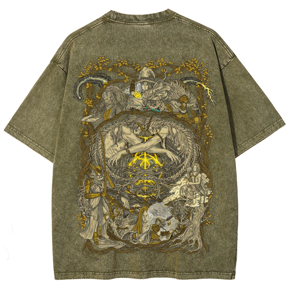 Elden Ring Unisex Fit Washed T-Shirt 2601003177