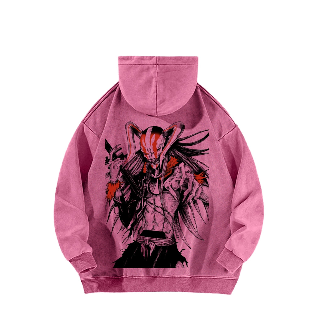Bleach Ichigo Unisex Washed Hoodie 2601005237