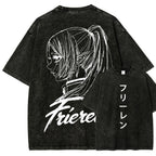 Frieren Unisex Fit Washed T-Shirt 2601005954