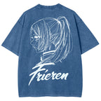 Frieren Unisex Fit Washed T-Shirt 2601005954