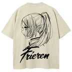 Frieren Unisex Fit Washed T-Shirt 2601005954