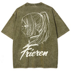 Frieren Unisex Fit Washed T-Shirt 2601005954