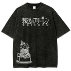 Frieren Unisex Fit Washed T-Shirt 2601005962