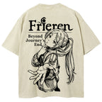 Frieren Unisex Fit Washed T-Shirt 2601005962