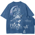 Frieren Unisex Fit Washed T-Shirt 2601005974