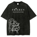 Frieren Unisex Fit Washed T-Shirt 2601005977