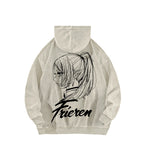 Frieren Unisex Washed Hoodie 2601005979