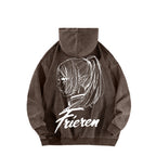 Frieren Unisex Washed Hoodie 2601005979