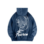 Frieren Unisex Washed Hoodie 2601005979