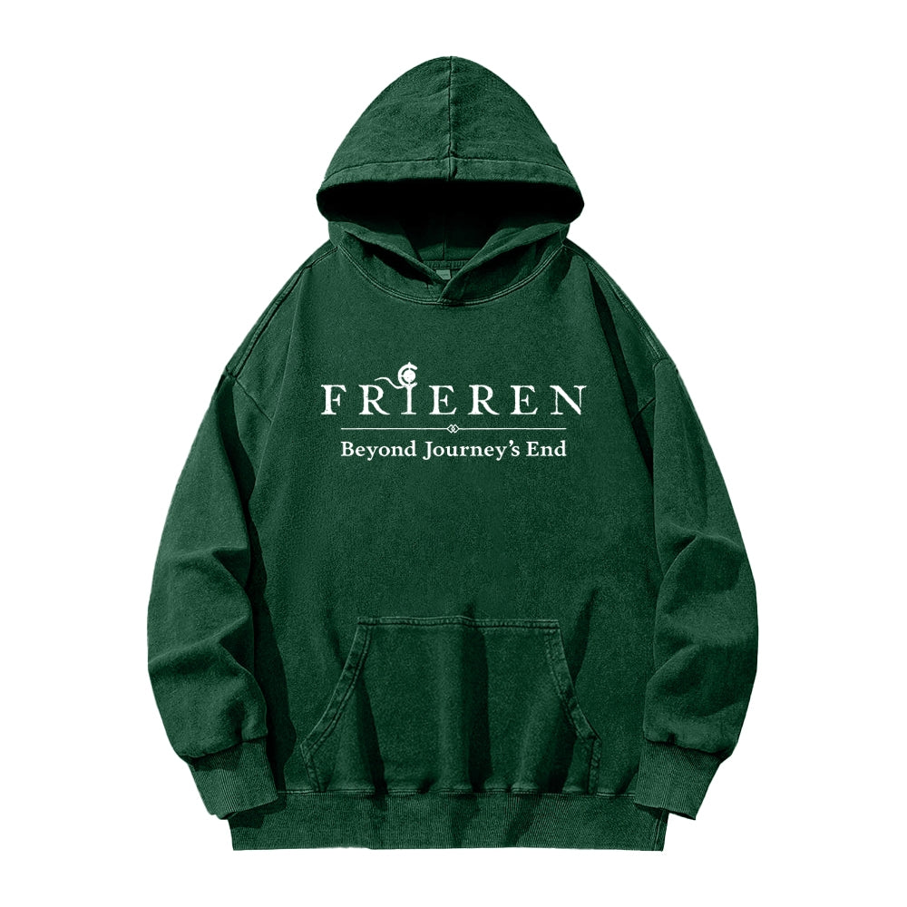 Frieren Unisex Washed Hoodie 2601005987