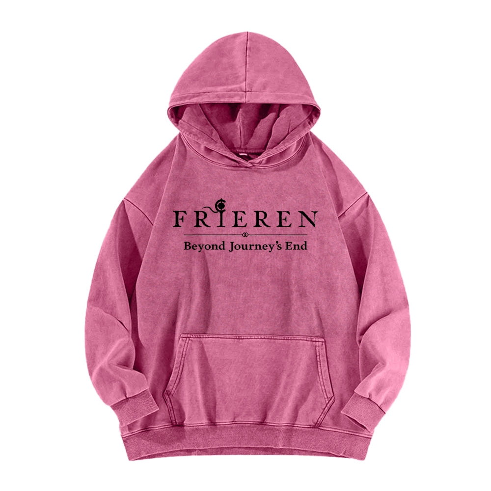 Frieren Unisex Washed Hoodie 2601005987