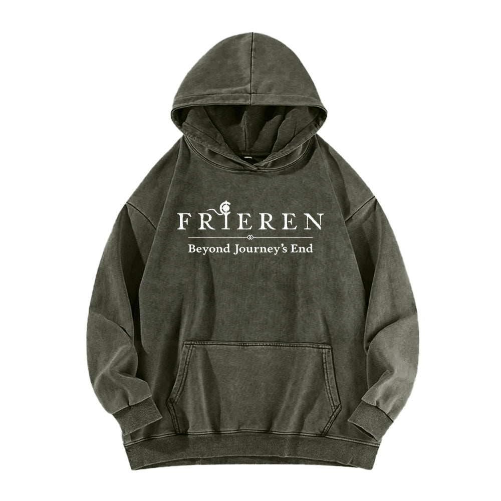 Frieren Unisex Washed Hoodie 2601005987