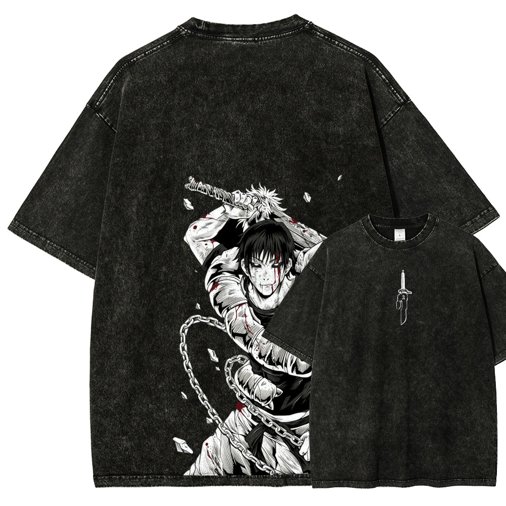Jujutsu Kaisen Unisex Fit Washed T-Shirt 2601008077