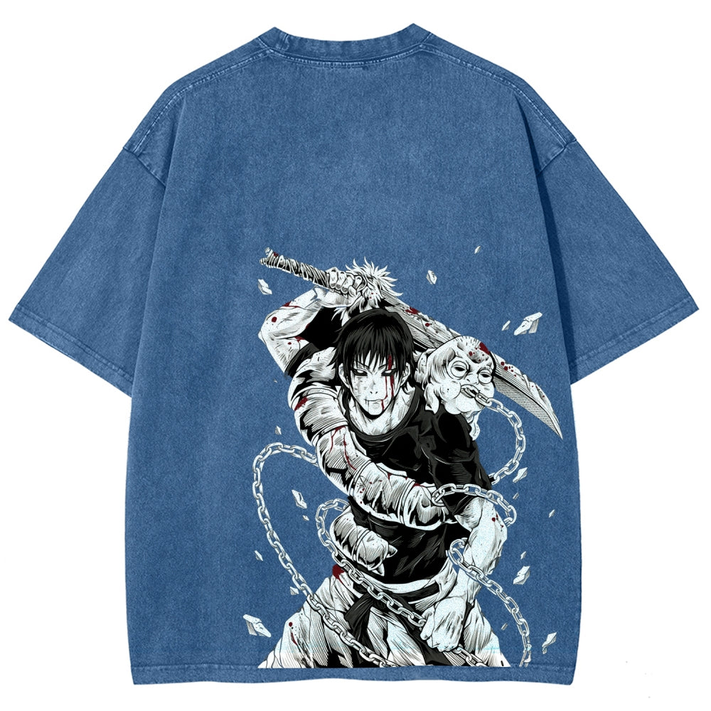 Jujutsu Kaisen Unisex Fit Washed T-Shirt 2601008077