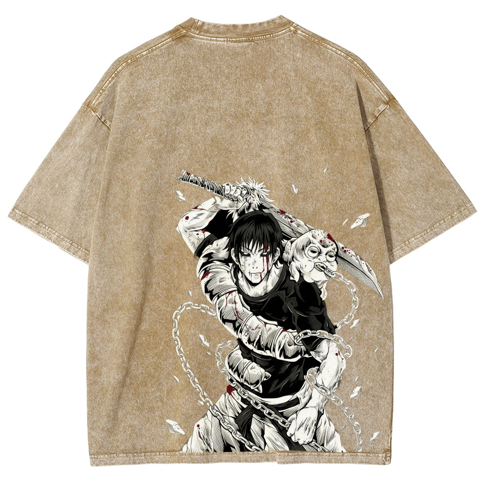 Jujutsu Kaisen Unisex Fit Washed T-Shirt 2601008077