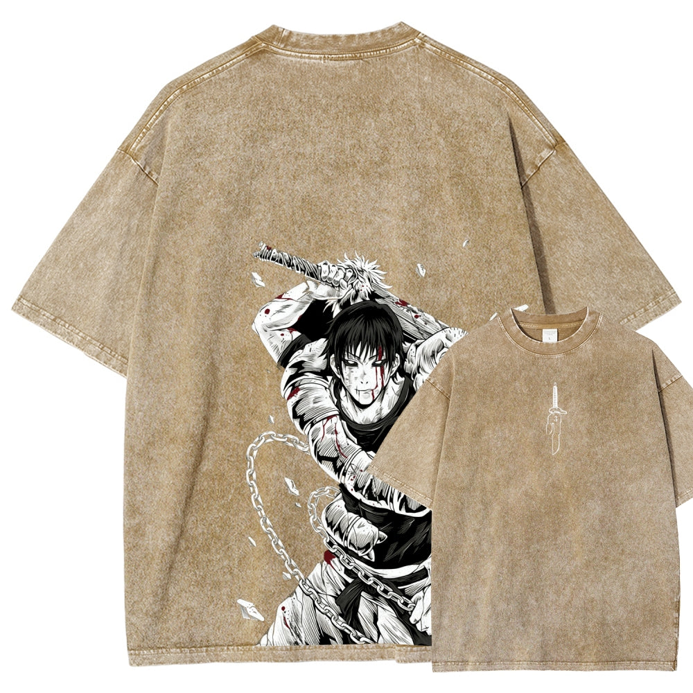 Jujutsu Kaisen Unisex Fit Washed T-Shirt 2601008077