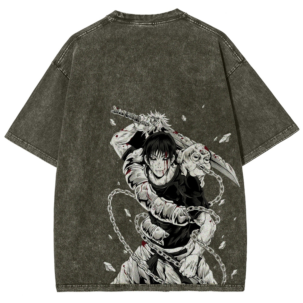 Jujutsu Kaisen Unisex Fit Washed T-Shirt 2601008077