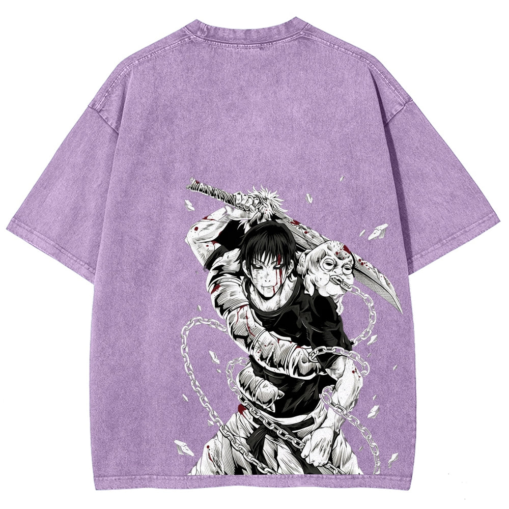 Jujutsu Kaisen Unisex Fit Washed T-Shirt 2601008077
