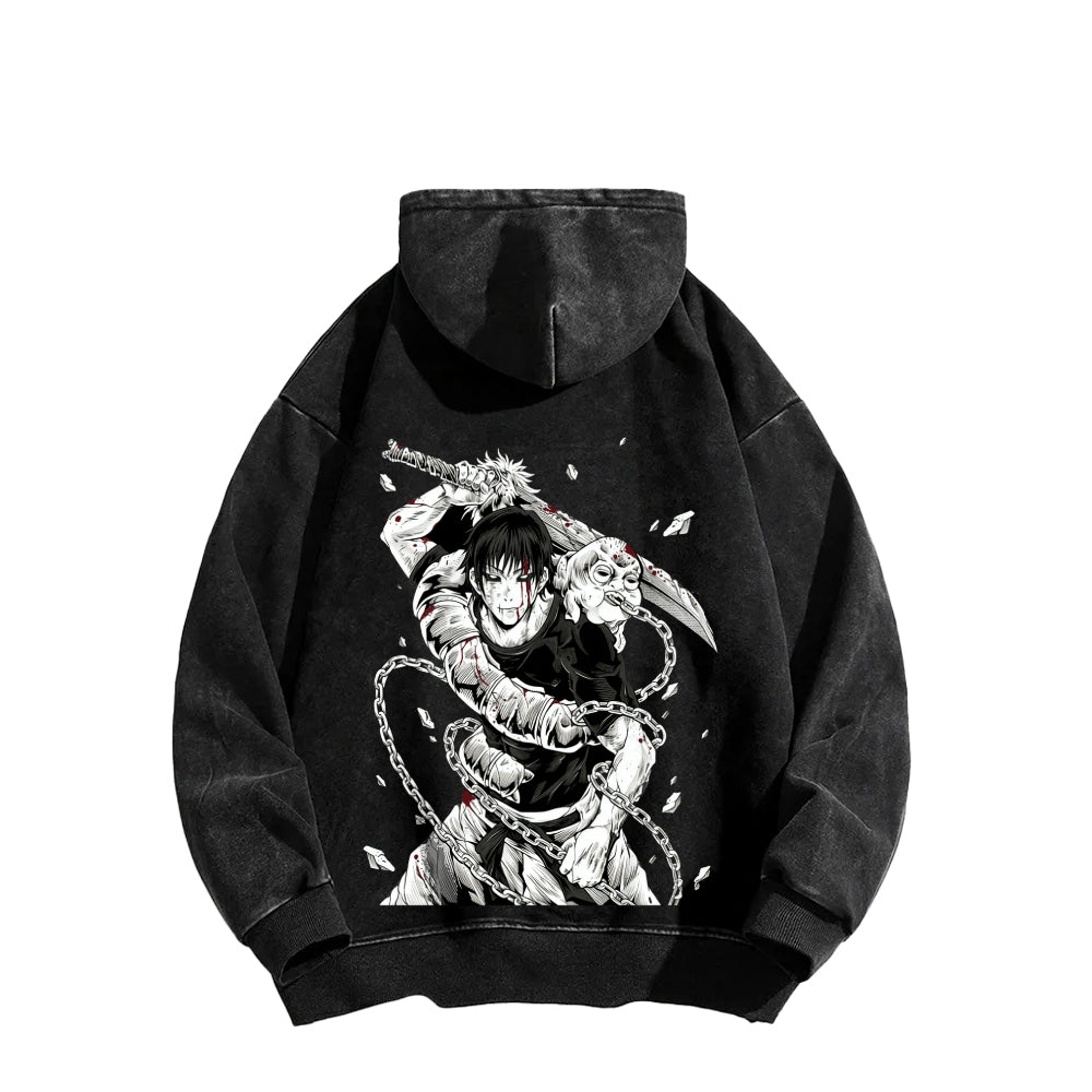 Jujutsu Kaisen Unisex Washed Hoodie 2601008079